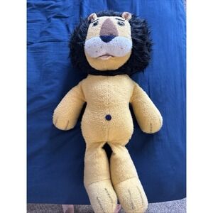 Vintage Plush Lion Hubert Made By Animal Fair 25"